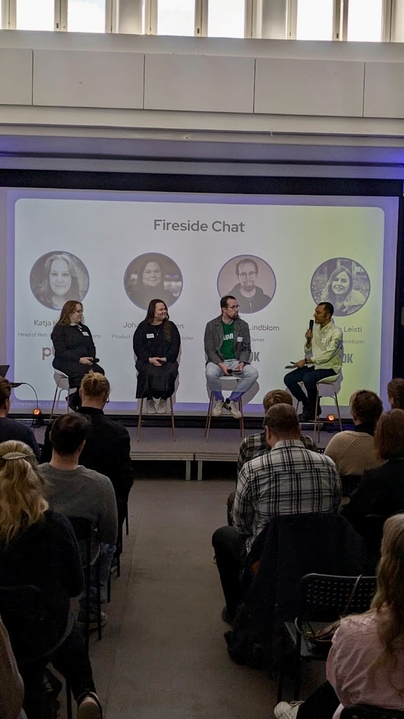 Fireside Chat at Contentful event in 2026